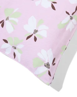 kussenhoes 50x50cm katoen bloemen roze