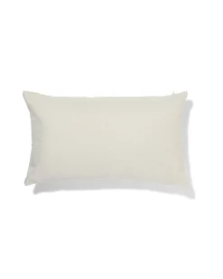 kussenhoes 50x30cm velours stippen groen