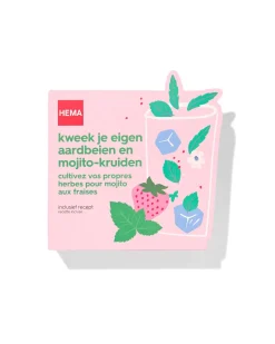 kweek je eigen aardbeien-mojito kruiden