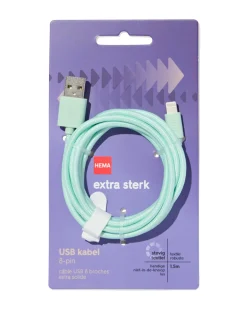 laadkabel USB naar 8-pin 1.5m