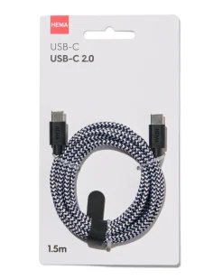 laadkabel USB-C/USB-C 2.0 1.5m
