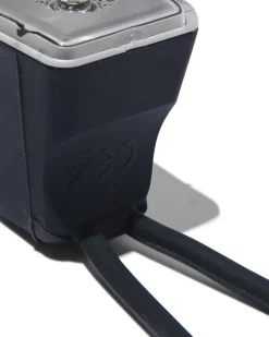 LED fietslampjes zwart - 2 stuks