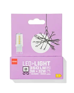 led G9 2.5W 350lm dim