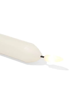 led huishoudkaars ⌀2.3x20cm ivoor