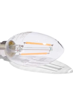 led kaars clear E14 1.2W 140lm