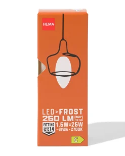 led kaars frost E14 1.5W 250lm