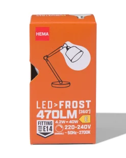 led kogel frost E14 4.2W 470lm