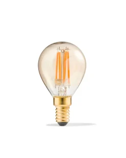led kogel goud E14 3.5W 200lm