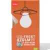 led peer glass frost E27 2.9W 470lm