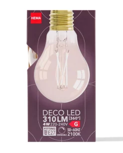 led peer goud E27 4W 310lm