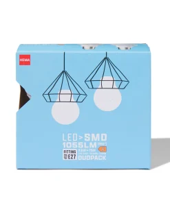 led peer smd E27 6.5W 1055lm - 2 stuks