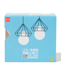 led peer smd E27 6.5W 1055lm - 2 stuks