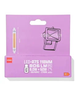 led TL-buis eel GR7S 8W 806lm dim