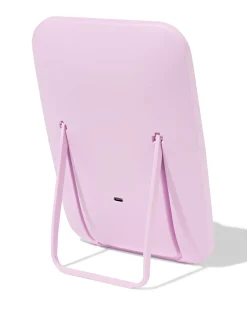 led-reisspiegel 21.9x15.9x2.5cm lila