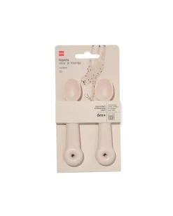 lepels beige - 2 stuks
