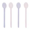 lepeltjes glas pastel - 4 stuks