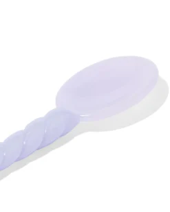 lepeltjes glas pastel - 4 stuks