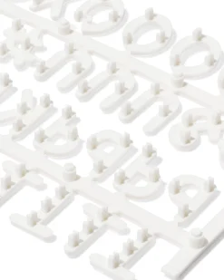 letters voor letterbord krat wit