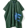 limited edition regenponcho voor volwassenen groen