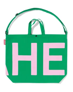 limited edition strandtas groen