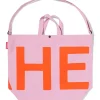limited edition strandtas roze