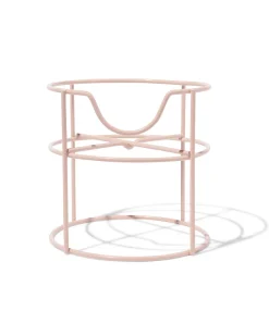 limonadetap standaard 16.5x16.5x16cm metaal roze