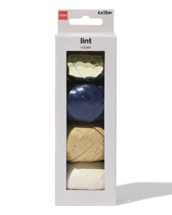 lint 15m goud - 4 stuks