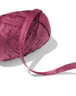 lint 15m raffia floraal - 4 stuks