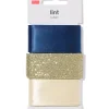 lint 3.5m satijn goud - 3 stuks