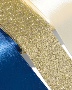 lint 3.5m satijn goud - 3 stuks