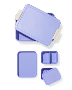 lunchbox modulair groot blauw