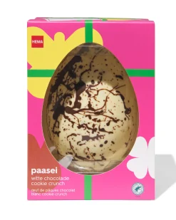 luxe chocolade ei wit cookie crunch