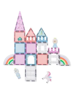 magnetische bouwtegels kasteel 20-delig