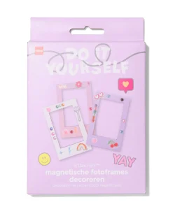 magnetische fotoframes decoreren