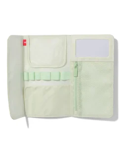 make-up kwasten etui groen