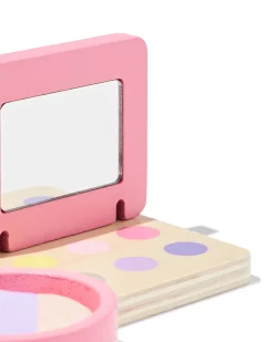 make-up set 21x19x12cm hout