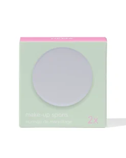 make-up spons rond - 2 stuks