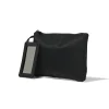 make-up tas plat zwart 14x21