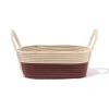 mand 34x13cm touw beige