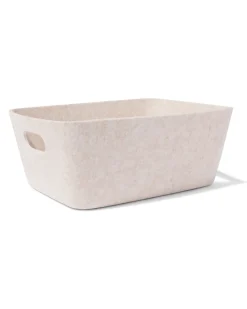 mand 33x14cm vilt beige