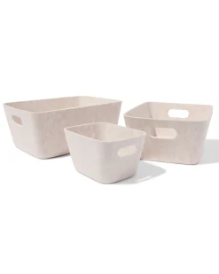 mand 33x14cm vilt beige