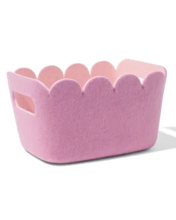 mand 20x12cm vilt paars