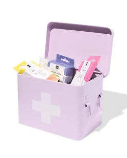 medicijnbox klein lila