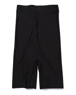 medium corrigerende biker extra hoge taille zwart