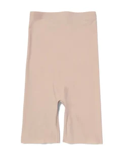 medium corrigerende biker extra hoge taille beige