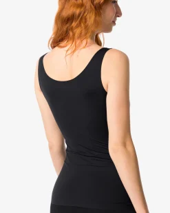 medium corrigerende biker hoge taille zwart