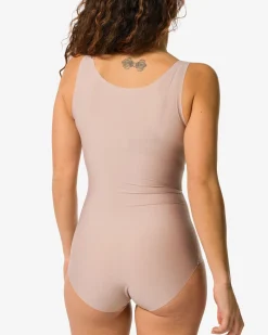 medium corrigerende damesbody second skin beige