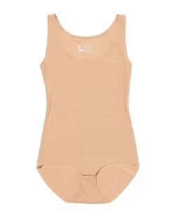 medium corrigerende damesbody second skin beige