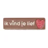 melkchocoladereep ik vind je lief 75gram