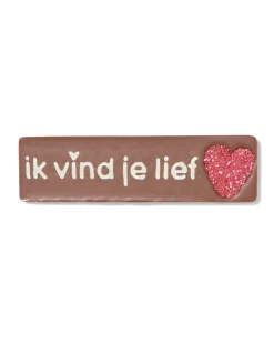 melkchocoladereep ik vind je lief 75gram